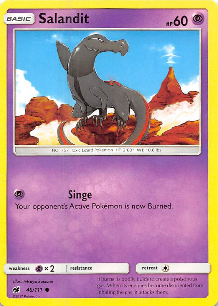 Salandit [46/111] [Crimson Invasion] Reverse Holofoil