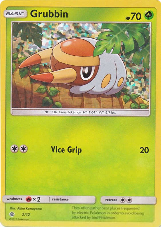 Grubbin - 2/12 [002/012] [McDonald's Promos 2017] Holofoil