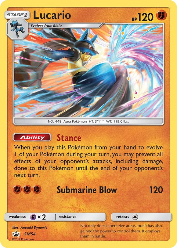 Lucario - SM54 [SM54] [SM Promos] Holofoil
