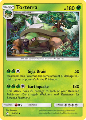 Torterra [9/156] [Ultra Prism] Holofoil