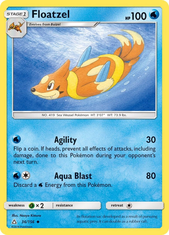 Floatzel [36/156] [Ultra Prism]