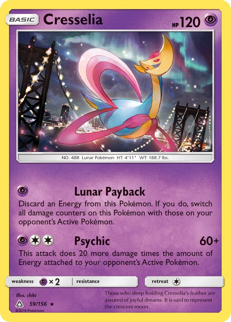 Cresselia [59/156] [Ultra Prism] Holofoil