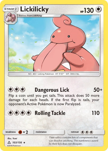 Lickilicky [103/156] [Ultra Prism] Reverse Holofoil