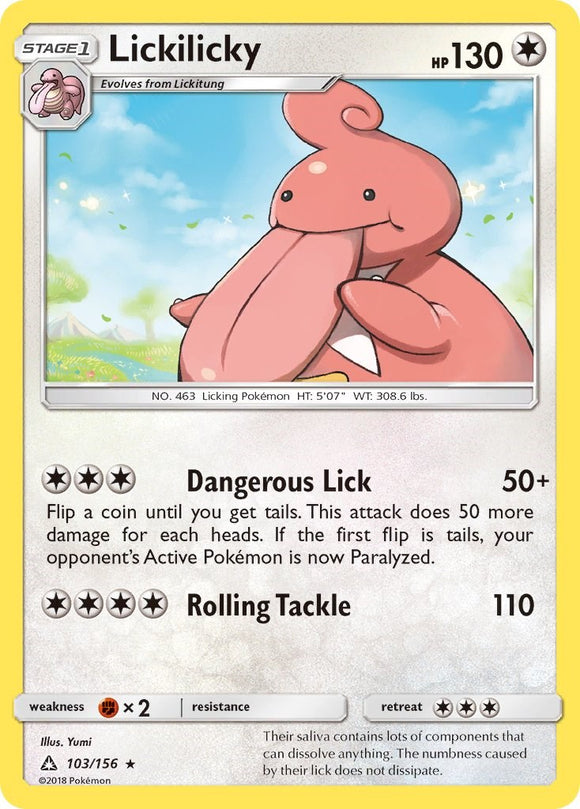 Lickilicky [103/156] [Ultra Prism] Reverse Holofoil
