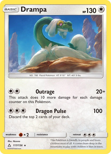Drampa [117/156] [Ultra Prism] Holofoil