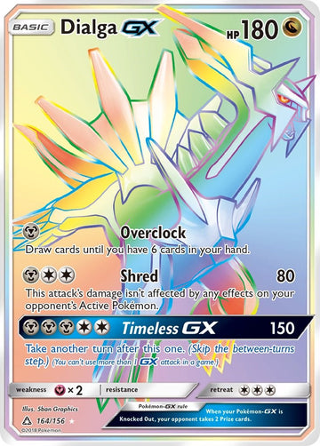 Dialga GX (Secret Rare) [164/156] [Ultra Prism] Holofoil