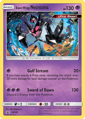 Dawn Wings Necrozma - SM106 [SM106] [SM Promos] Holofoil