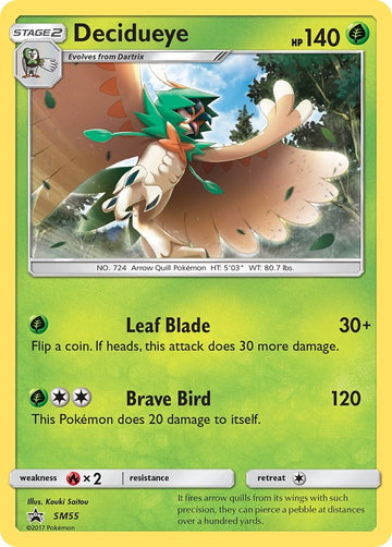 Decidueye - SM55 [SM55] [SM Promos] Holofoil
