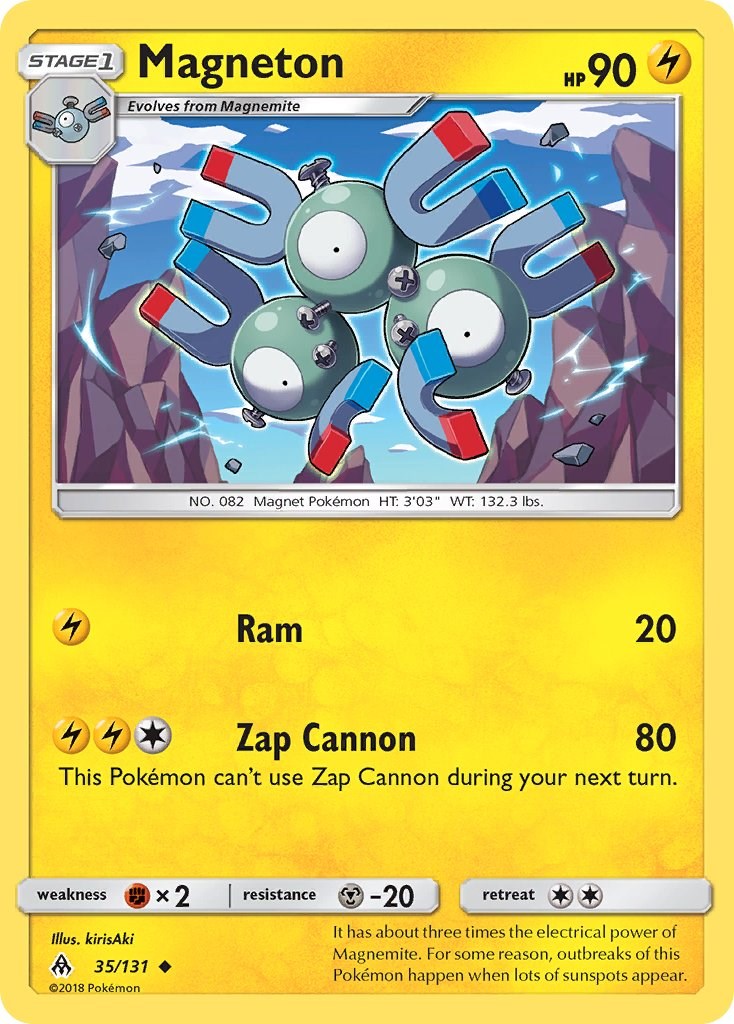 Magneton [35/131] [SM - Forbidden Light] Reverse Holofoil