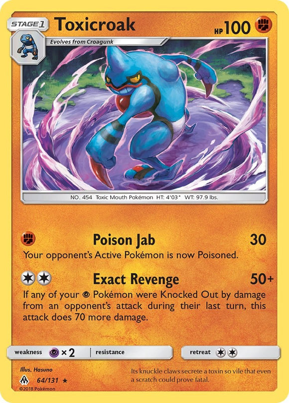 Toxicroak (064/131) [SM - Forbidden Light]