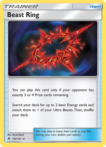 Beast Ring [102/131] [SM - Forbidden Light] Reverse Holofoil