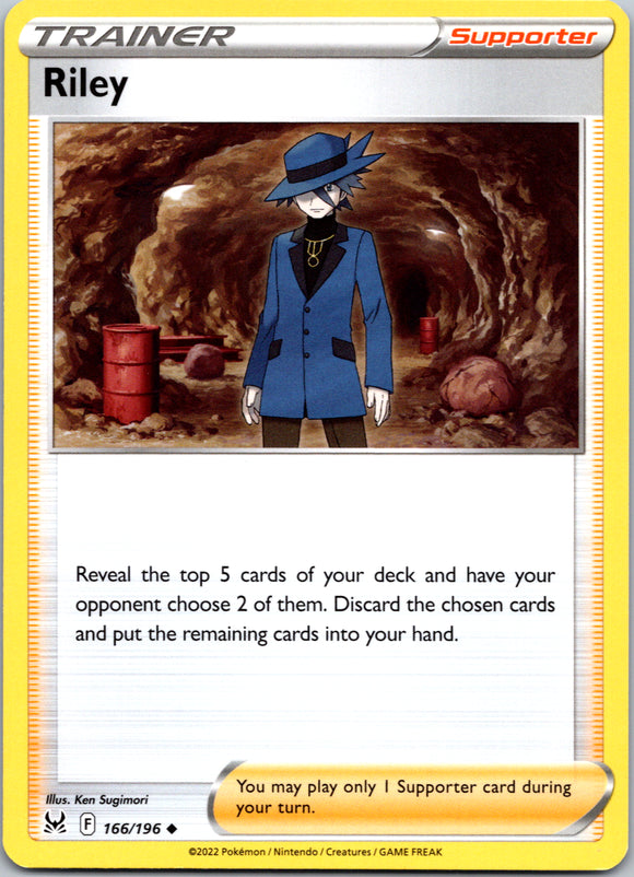Riley (166/196) [Sword & Shield: Lost Origin]