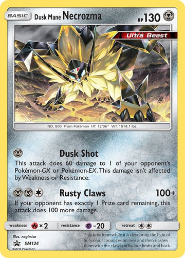 Dusk Mane Necrozma [SM124] [SM Promos] Holofoil