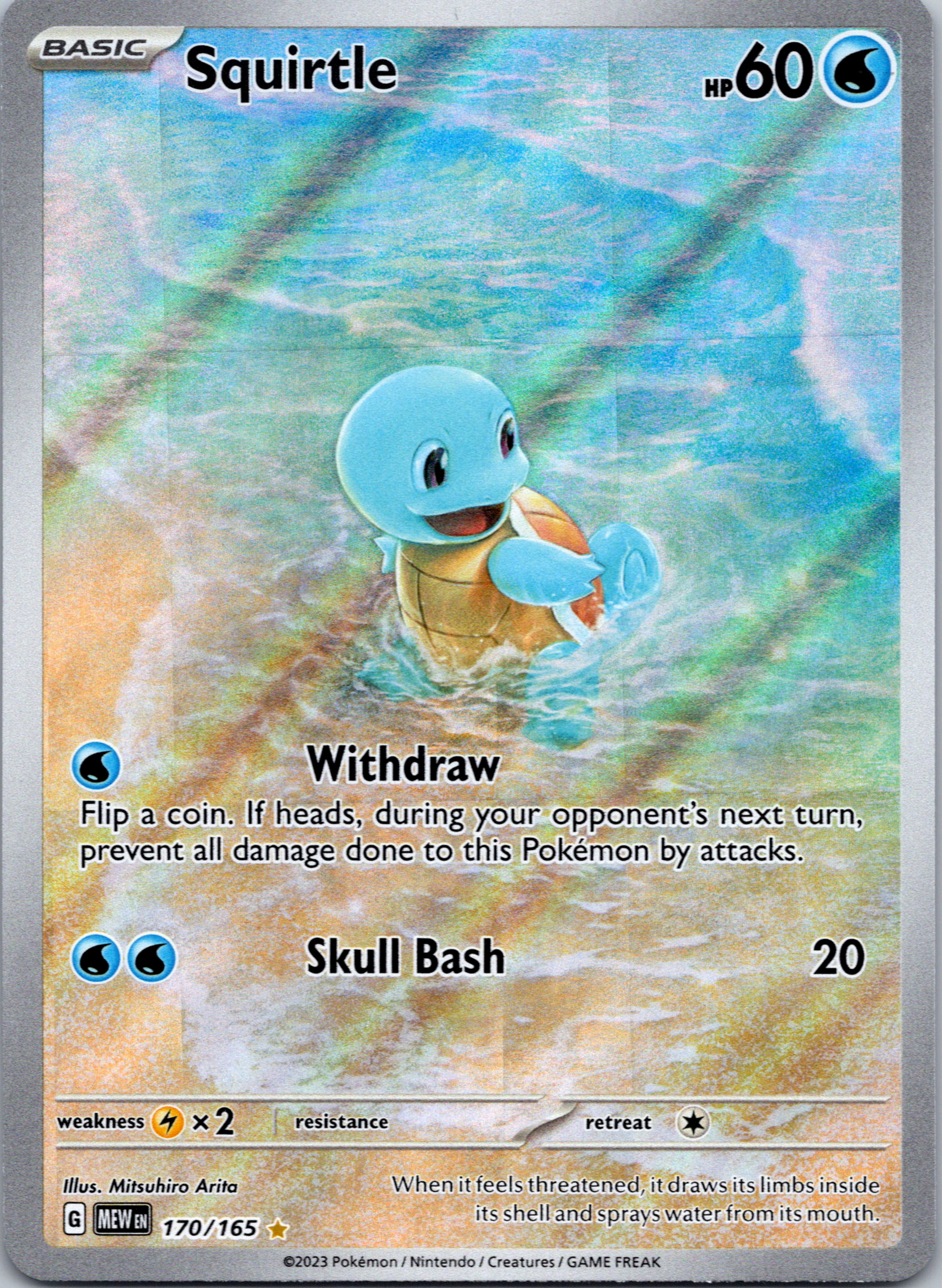 Squirtle (170/165) [Scarlet & Violet:  151] Holofoil