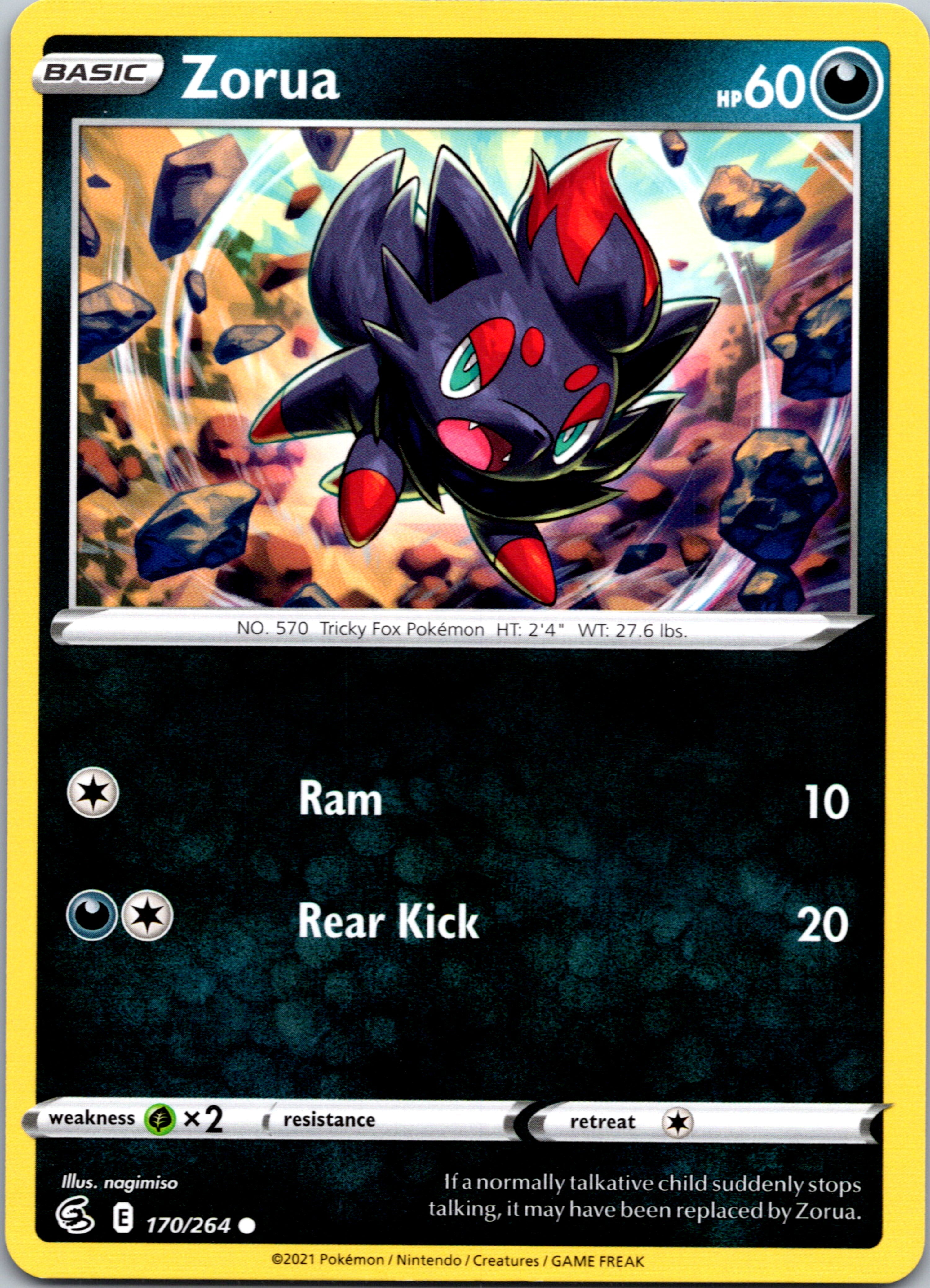 Zorua (170/264) [Sword & Shield: Fusion Strike]