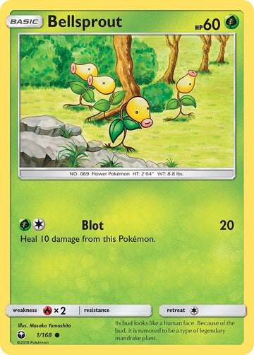 Bellsprout (001/168) [Sun & Moon: Celestial Storm]