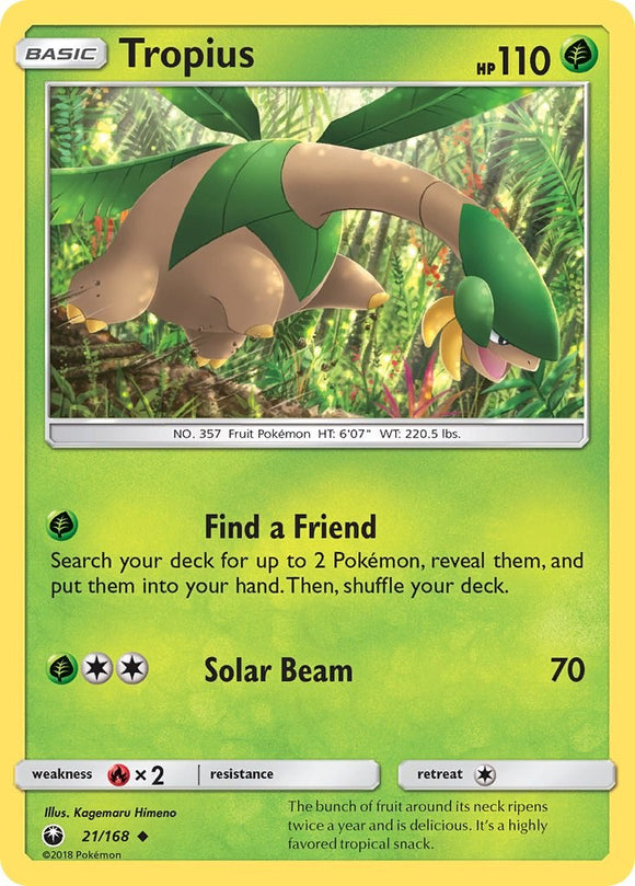 Tropius [21/168] [Celestial Storm] Reverse Holofoil