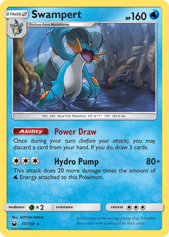 Swampert [35/168] [Celestial Storm] Reverse Holofoil