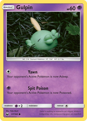 Gulpin [57/168] [Celestial Storm] Reverse Holofoil
