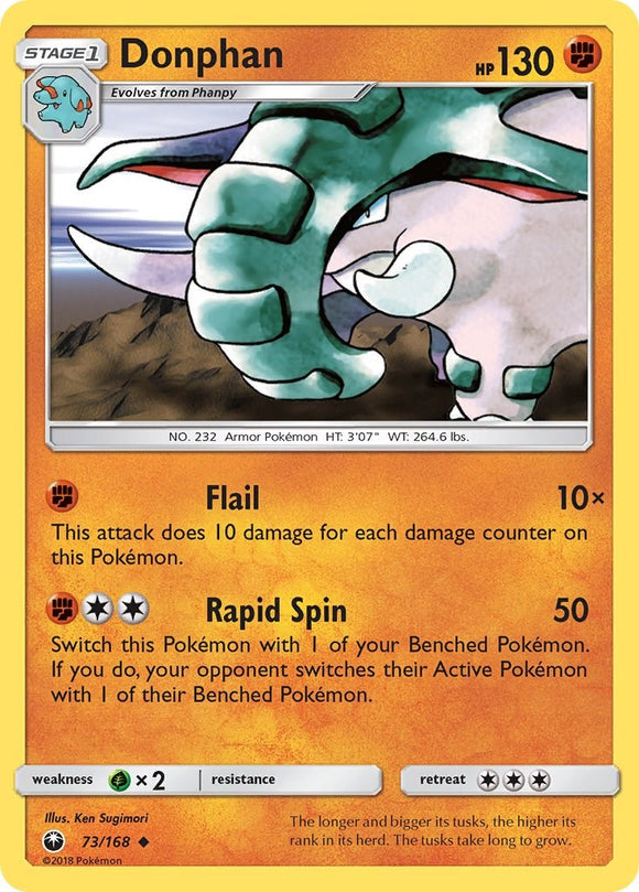 Donphan [73/168] [Celestial Storm] Reverse Holofoil