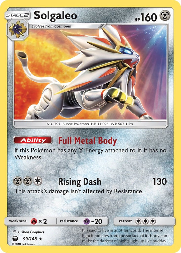 Solgaleo [99/168] [Celestial Storm] Reverse Holofoil