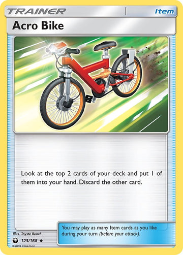 Acro Bike [123/168] [Celestial Storm] Reverse Holofoil