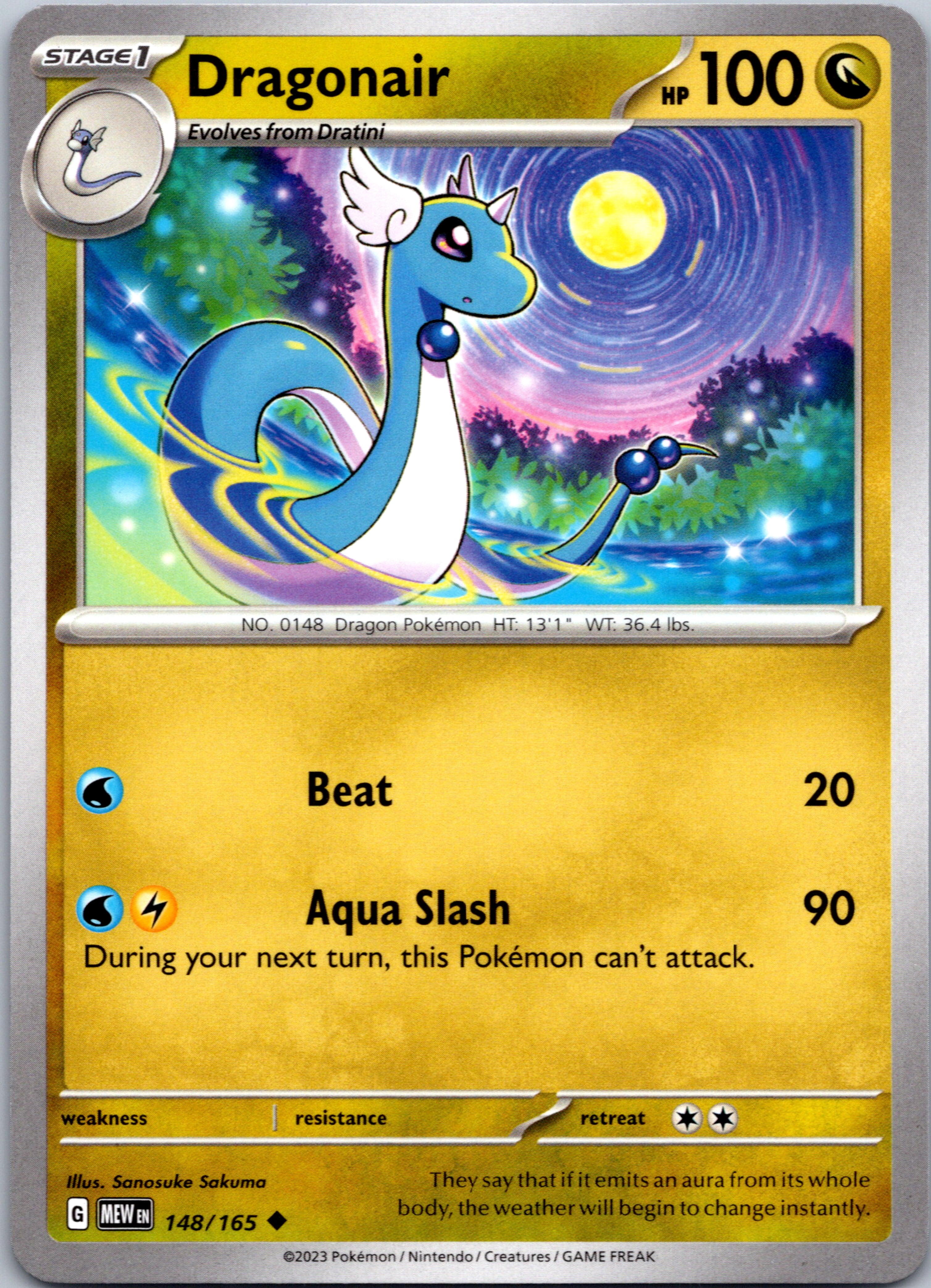 Dragonair (148/165) [Scarlet & Violet:  151]