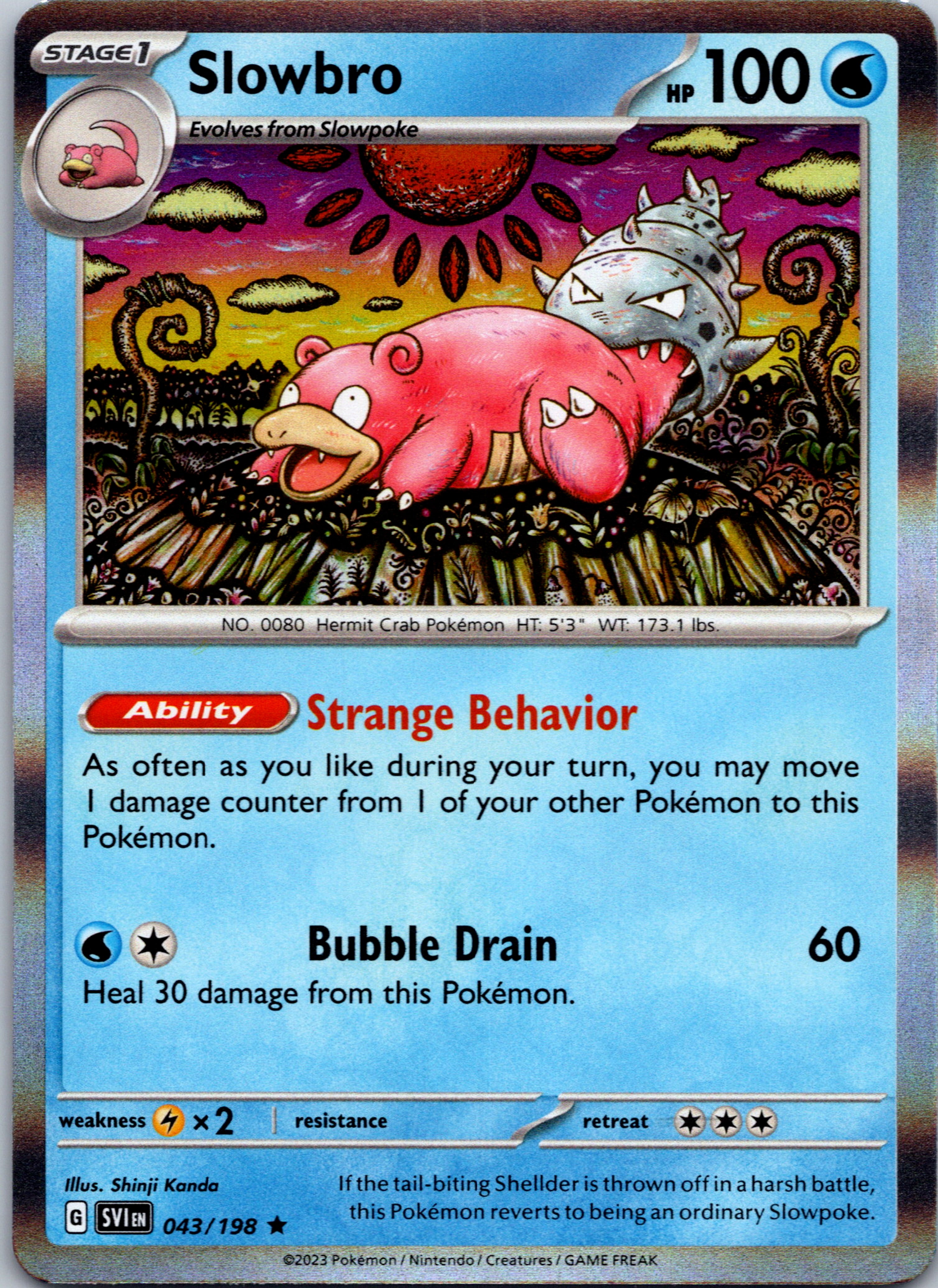 Slowbro (043/198) [Scarlet & Violet: Base Set]