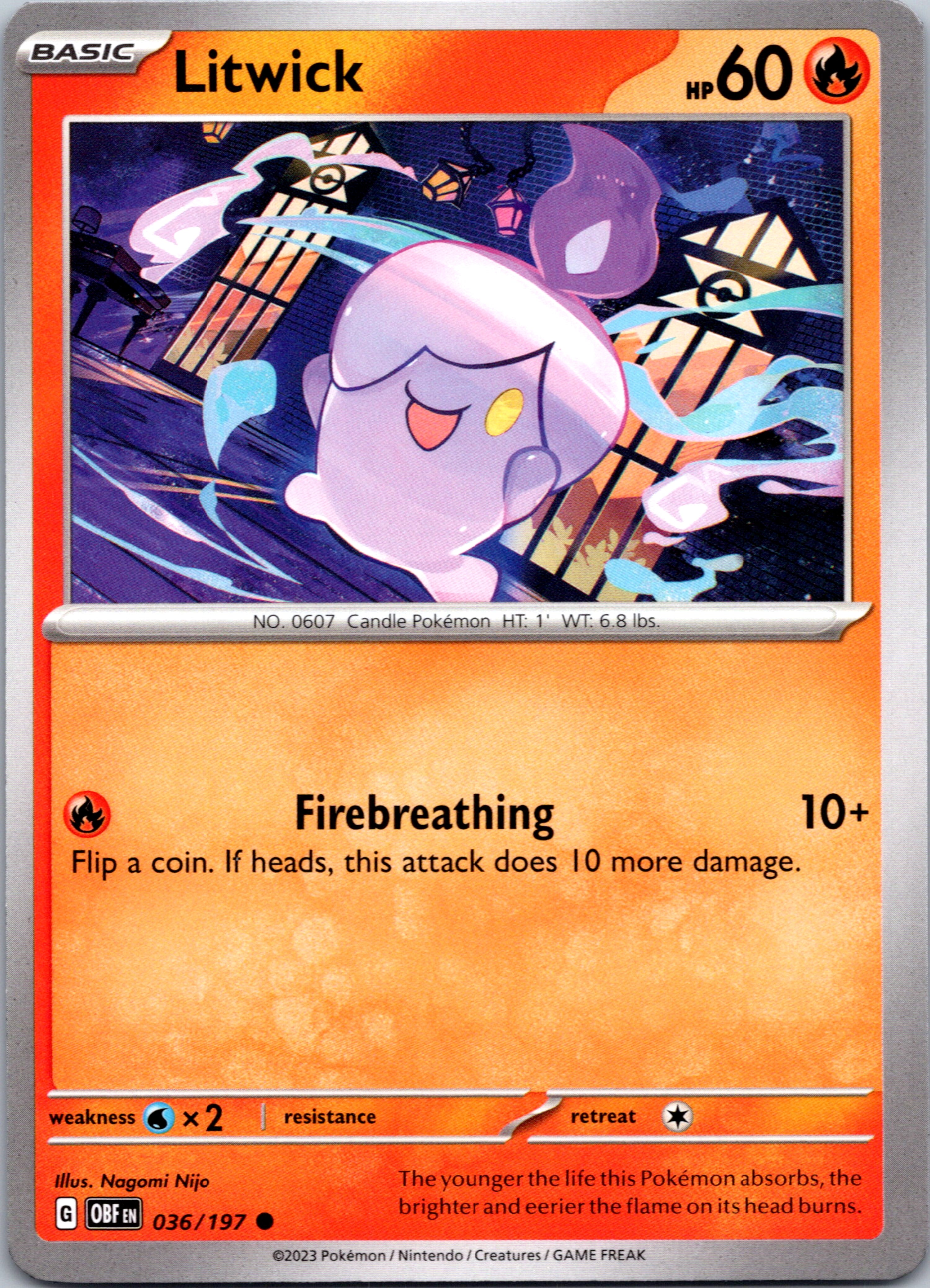 Litwick (036/197) [Scarlet & Violet: Obsidian Flames]