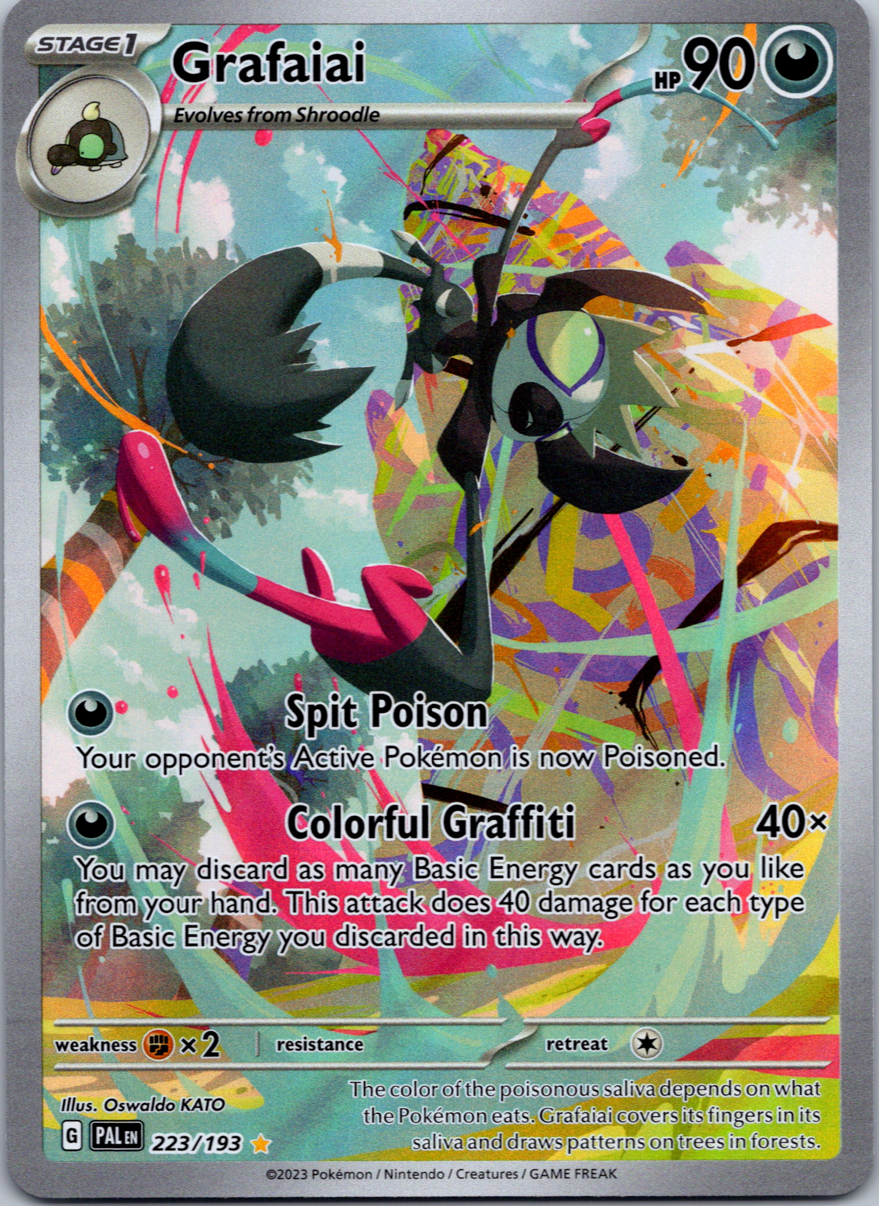 Grafaiai (223/193) [Scarlet & Violet: Paldea Evolved]