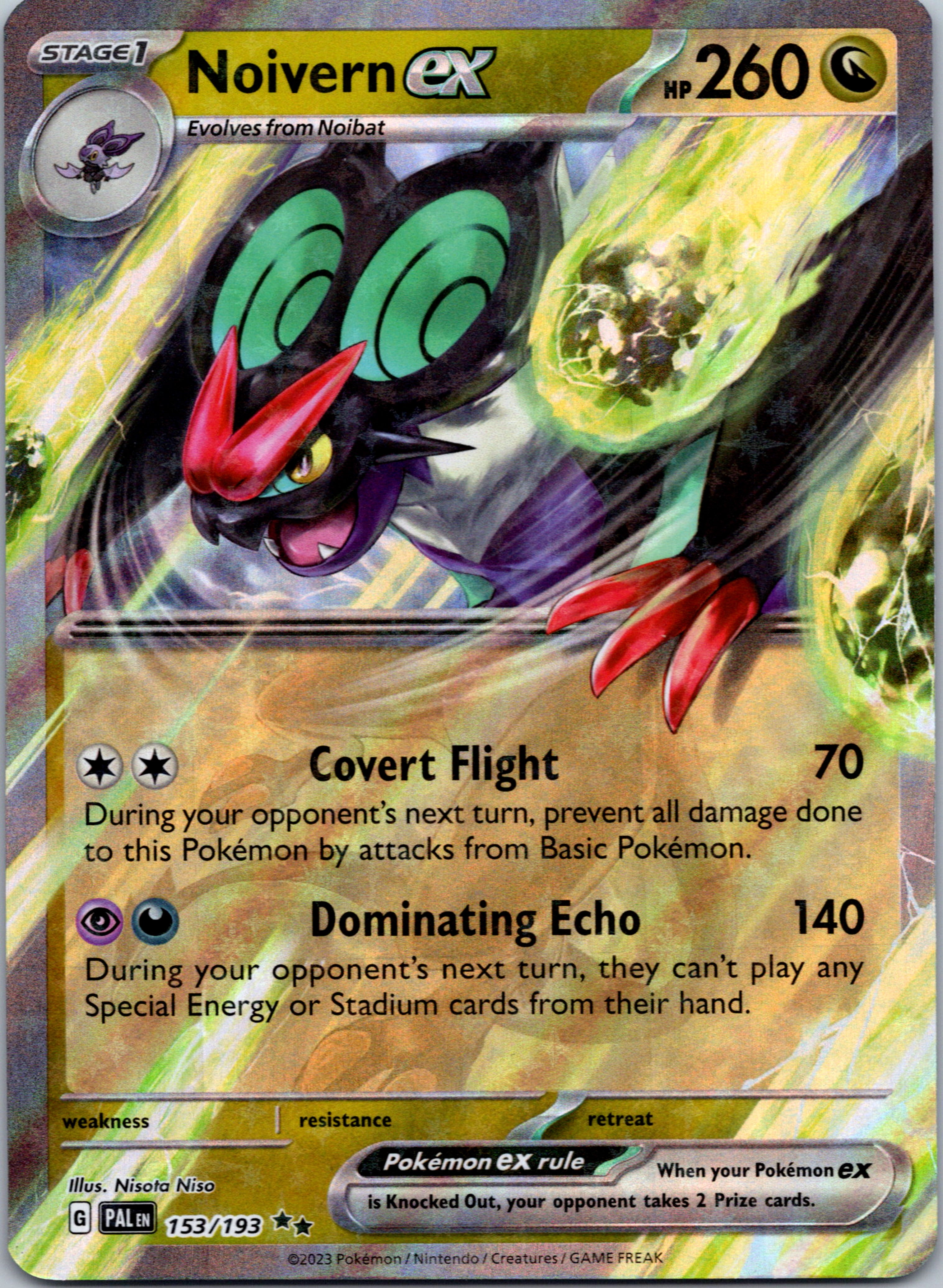 Noivern ex (153/193) [Scarlet & Violet: Paldea Evolved]