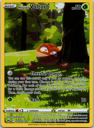 Hisuian Voltorb (GG01/GG70) [Sword & Shield: Crown Zenith]