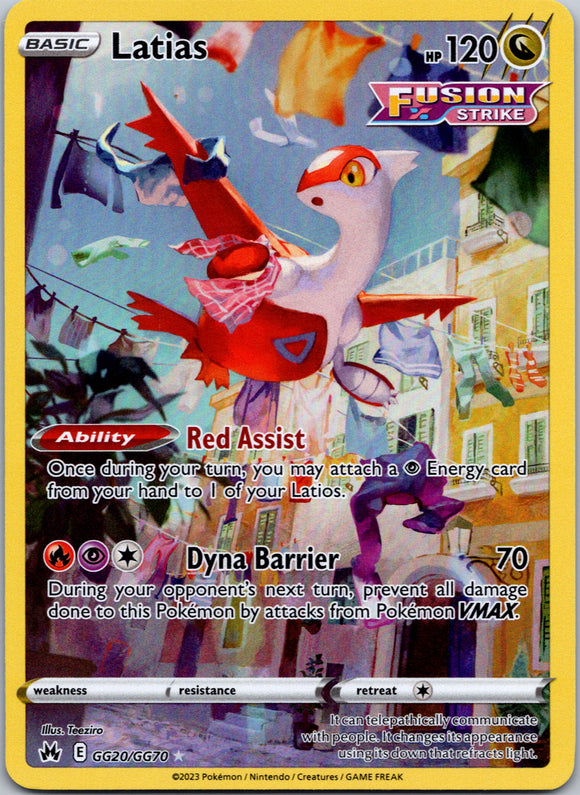 Latias (GG20/GG70) [Sword & Shield: Crown Zenith]