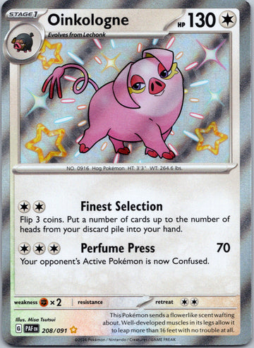 Oinkologne [208/091] - (Paldean Fates) Holofoil