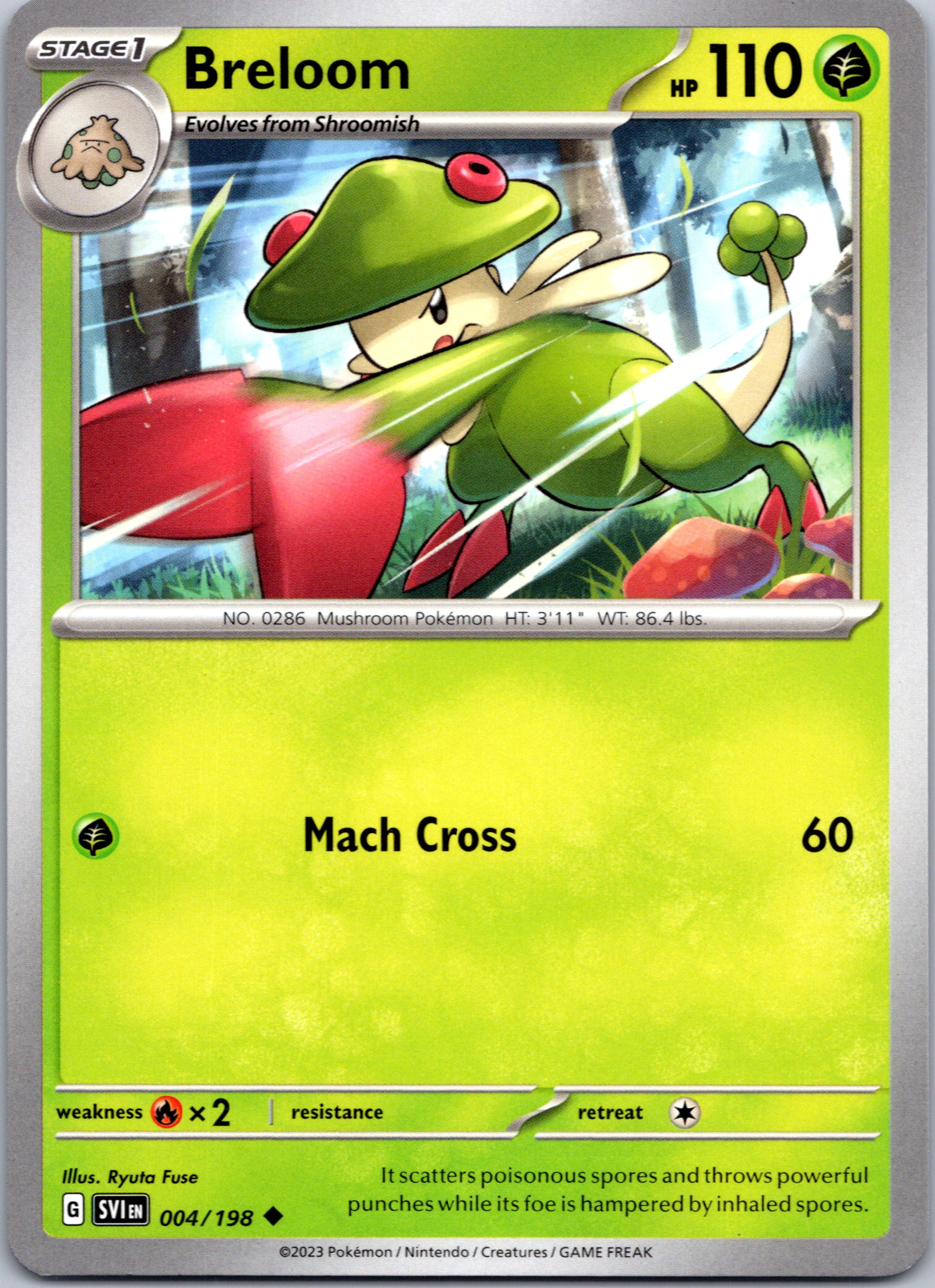 Breloom (004/198) [Scarlet & Violet: Base Set]