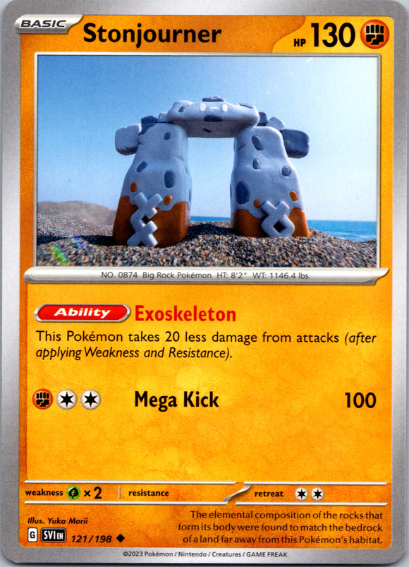 Stonjourner (121/198) [Scarlet & Violet: Base Set]
