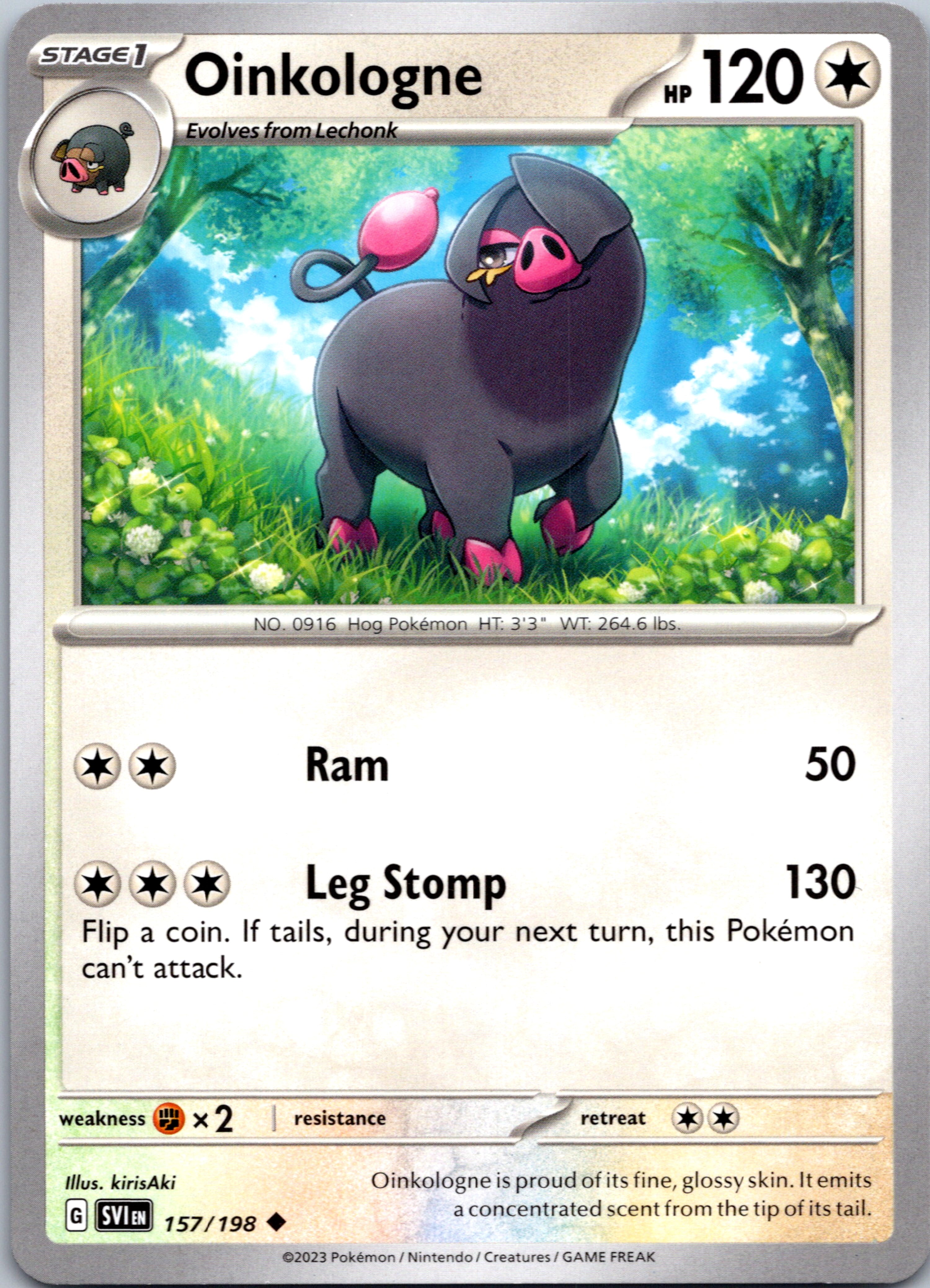 Oinkalogne (157/198) [Scarlet & Violet: Base Set]