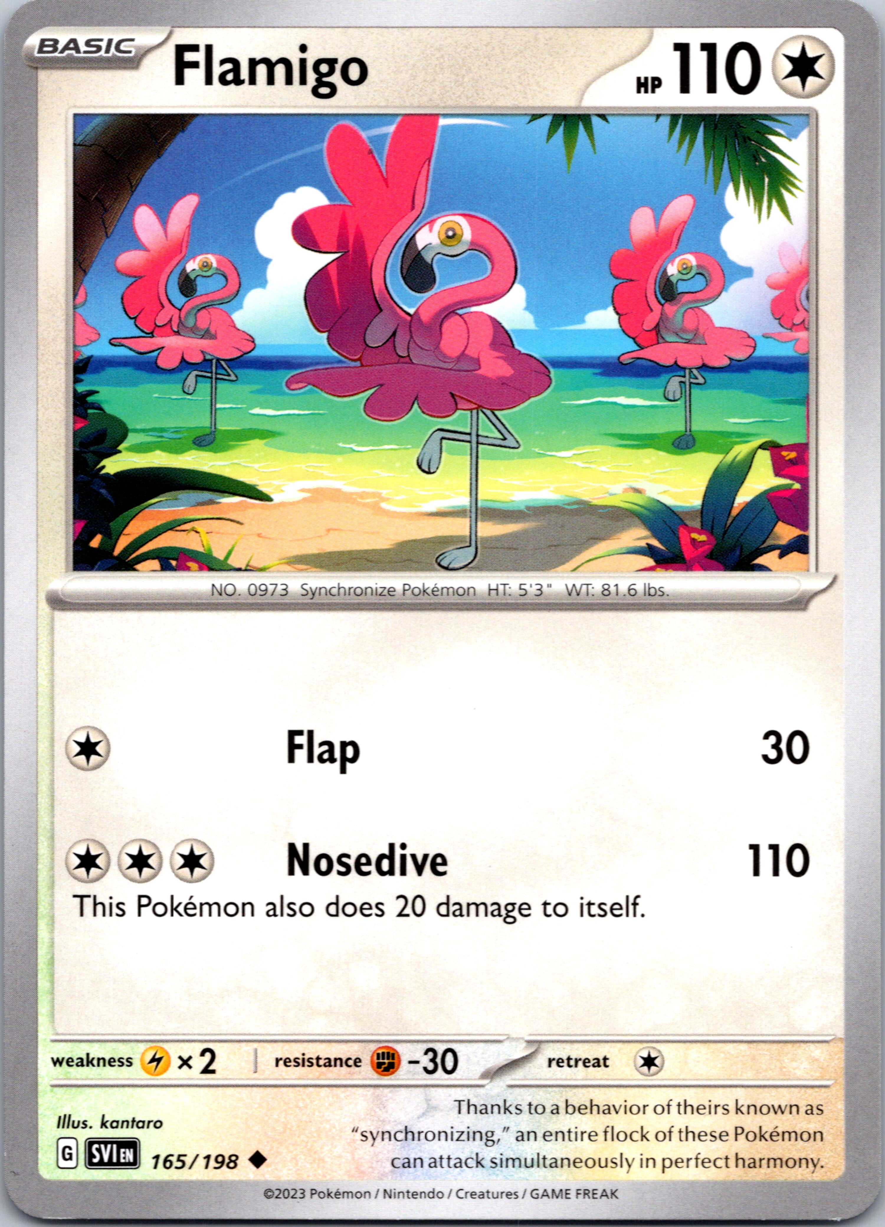 Flamigo (165/198) [Scarlet & Violet: Base Set]