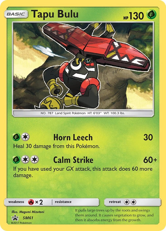 Tapu Bulu - SM61 [SM61] [SM Promos] Holofoil