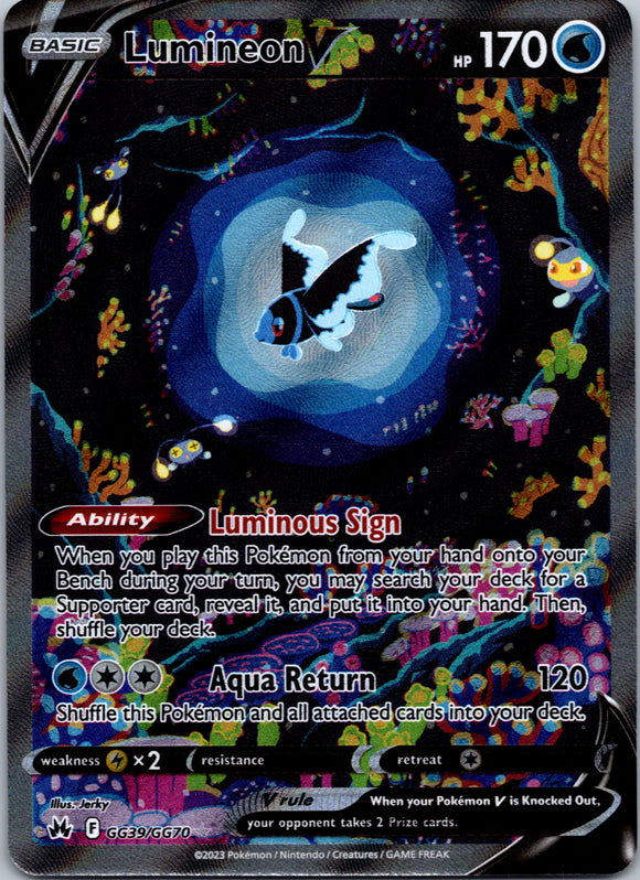 Lumineon V (GG39/GG70) [Sword & Shield: Crown Zenith]