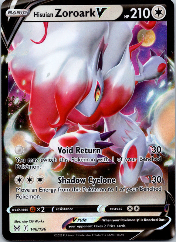 Hisuian Zoroark V (146/196) [Sword & Shield: Lost Origin]