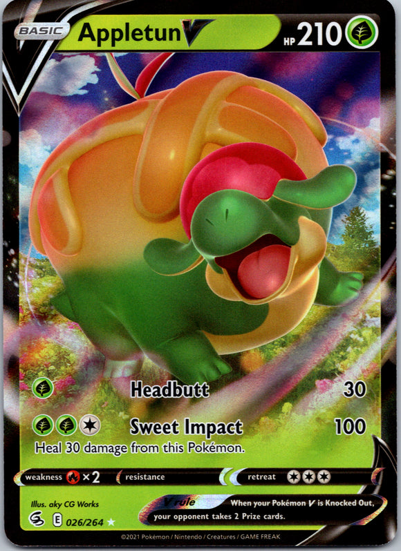 Appletun V (026/264) [Sword & Shield: Fusion Strike]