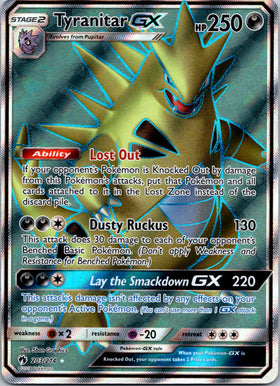 Tyranitar GX (203/214) [Sun & Moon: Lost Thunder]