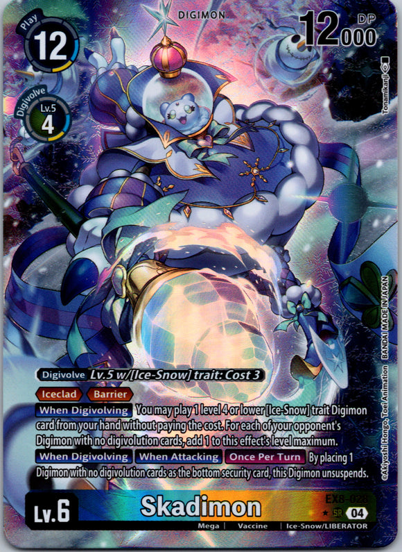 Skadimon (Alternate Art) [EX8-028-SR] [Chain of Liberation] Foil