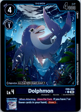 Dolphmon (Limited Foil) [EX8-020-C] [Chain of Liberation] Foil