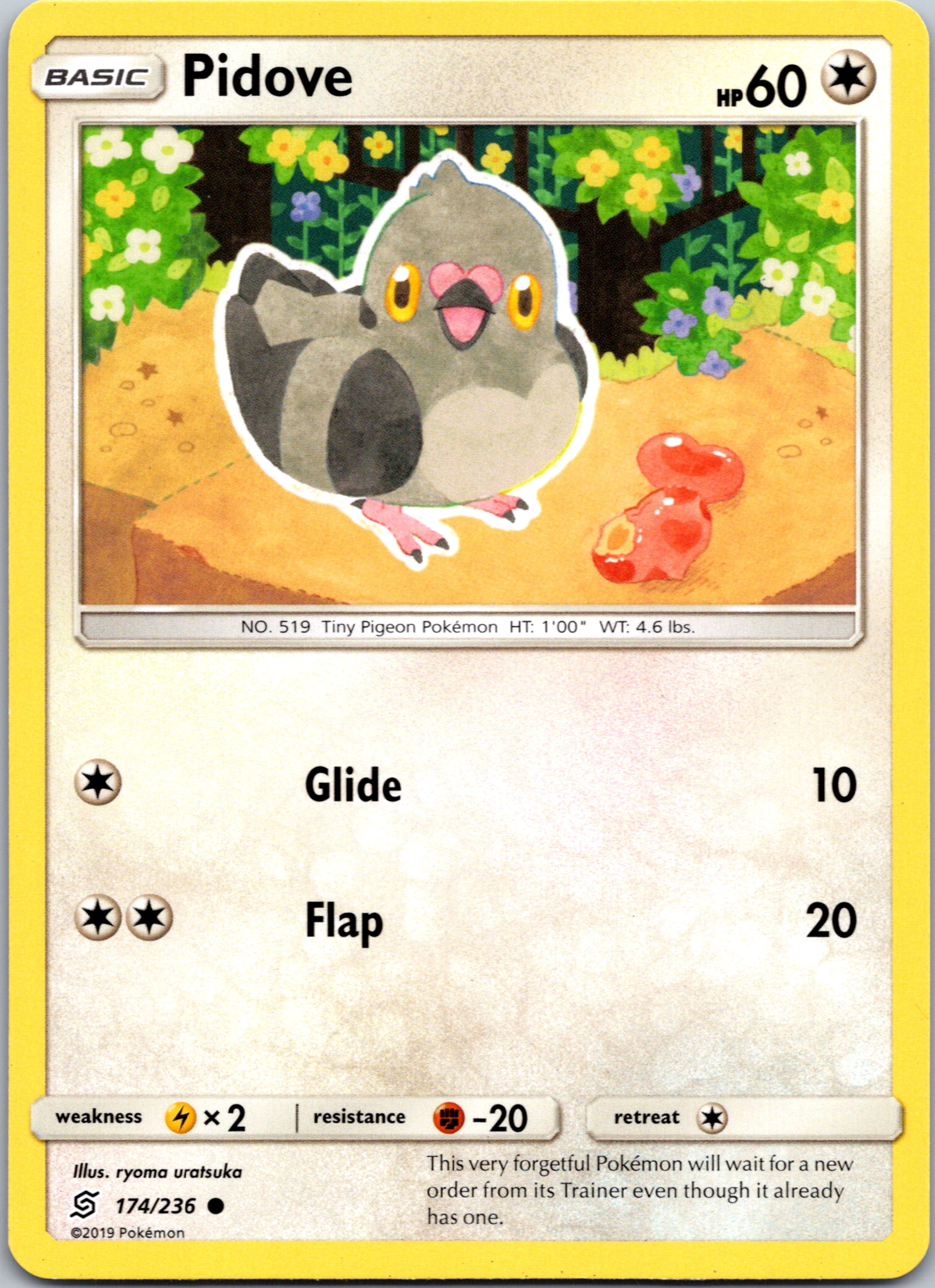 Pidove (174/236) [Sun & Moon: Unified Minds]