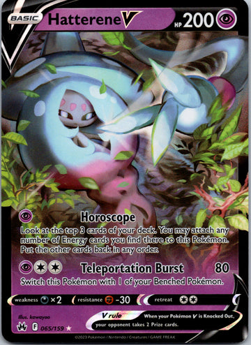 Hatterene V (065/159) [Sword & Shield: Crown Zenith]