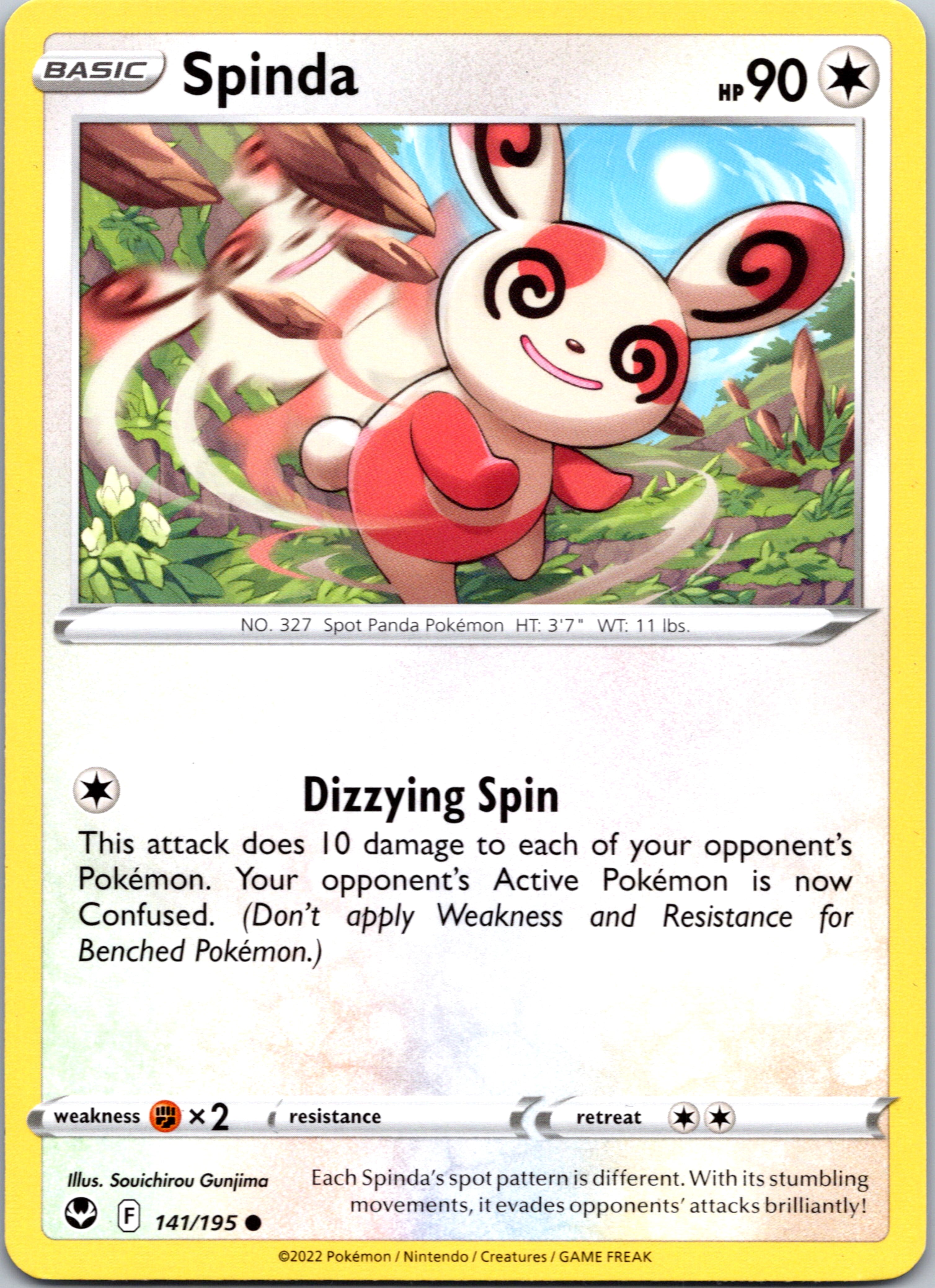 Spinda (141/195) [Sword & Shield: Silver Tempest]