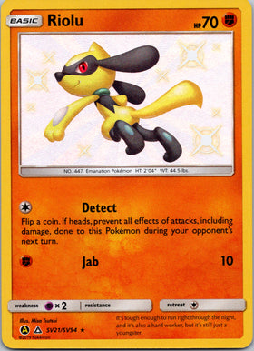 Riolu (SV021/SV94) [Hidden Fates: Shiny Vault]