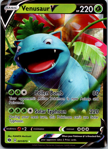 Venusaur V [001/073] [Champion's Path] Holofoil